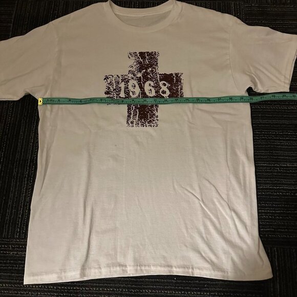 American Vintage Men's White T-shirt - Picture 4 of 4